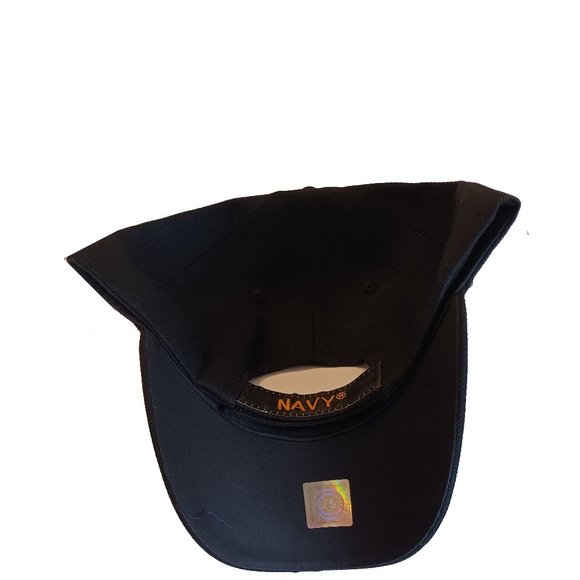 Navy Retired Hat (Black) - Picture 2 of 2